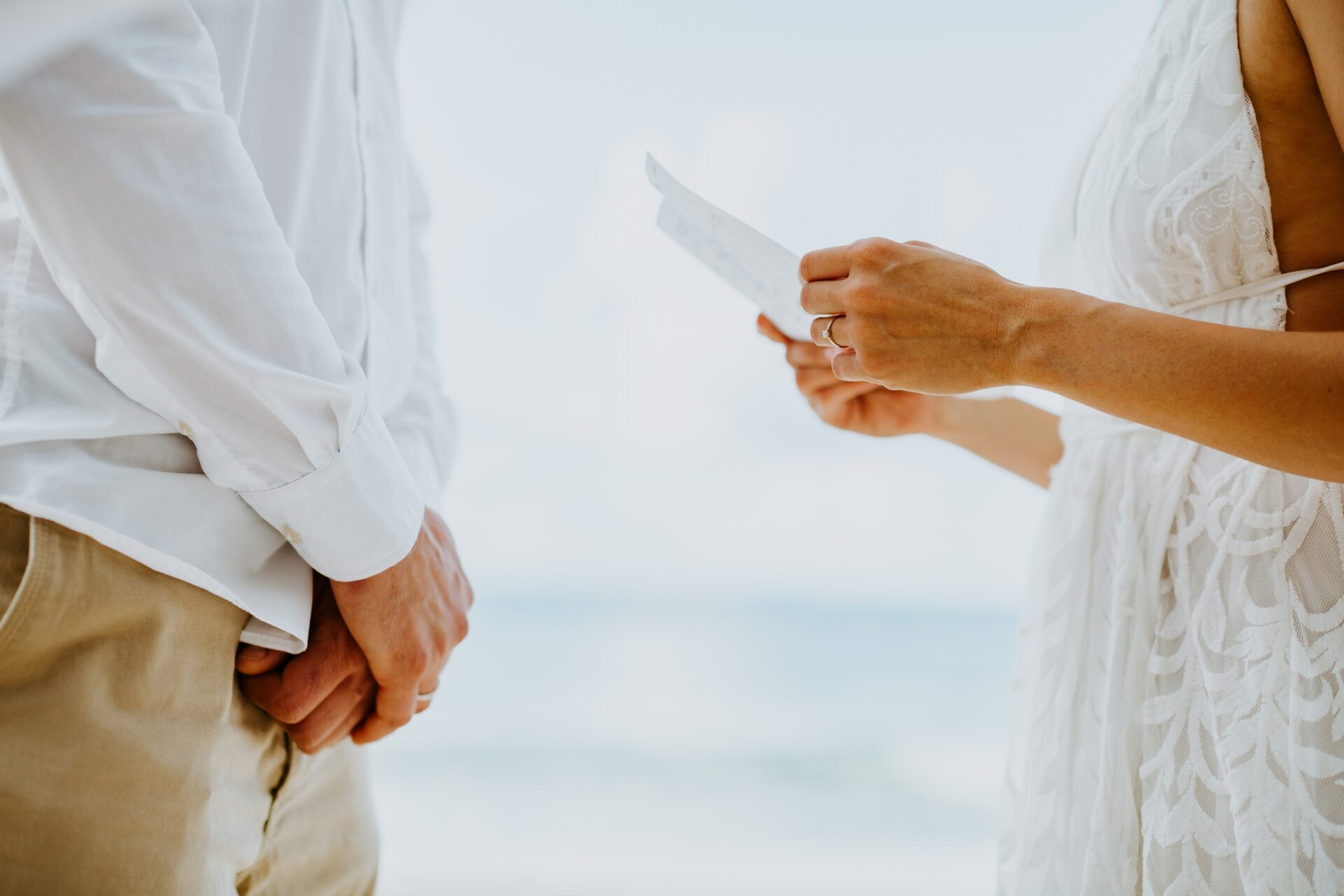 A step by step guide to writing your perfect wedding vows